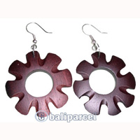 Wooden Earring From Sono Wood 