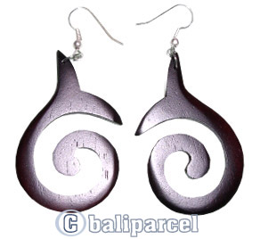 Wooden Earring From Sono Wood 