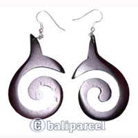 Wooden Earring From Sono Wood 