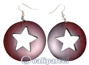 Wooden Earring From Sono Wood 