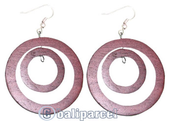 Wooden Earring From Sono Wood 
