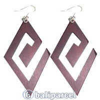 Wooden Earring From Sono Wood 