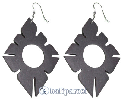Wooden Earring From Sono Wood 