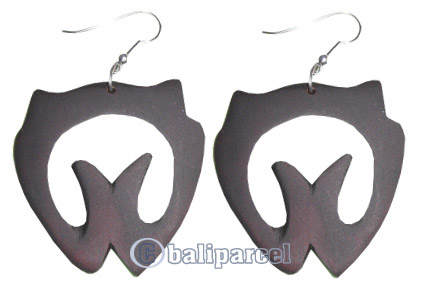 Wooden Earring From Sono Wood 