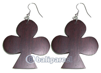 Wooden Earring From Sono Wood 