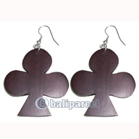 Wooden Earring From Sono Wood 