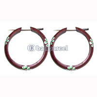 Wooden Earring From Sono Wood 