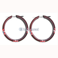 Wooden Earring From Sono Wood 