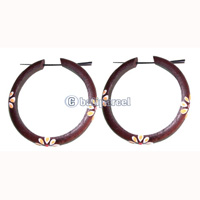 Wooden Earring From Sono Wood 