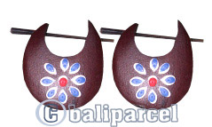 Wooden Earring From Sono Wood 