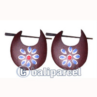 Wooden Earring From Sono Wood 