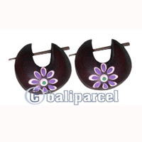 Wooden Earring From Sono Wood 