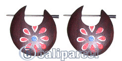 Wooden Earring From Sono Wood 