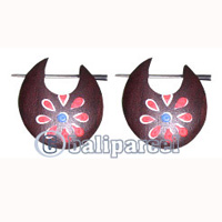 Wooden Earring From Sono Wood 