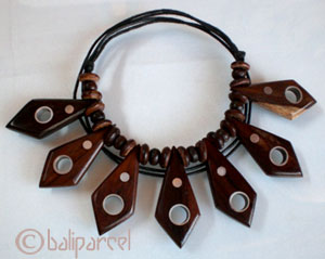 Wooden Necklaces From Sono Wood.