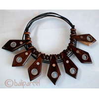 Wooden Necklaces From Sono Wood.