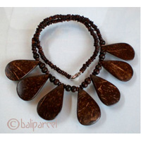 Wooden Necklaces From Sono Wood.