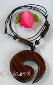 Wooden Necklaces From Sono Wood.