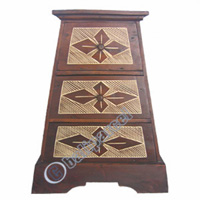 Wooden Cupboard With Drawers