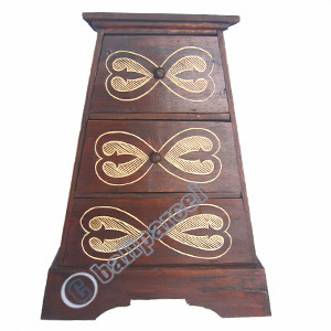 Wooden Cupboard With Drawers