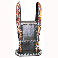 CD Stand, With Mask Dot Art Painted