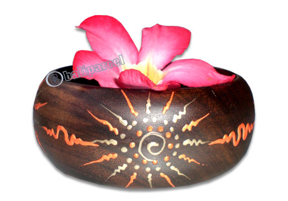 Wooden Bracelet From Sono Wood With Hand Painted.