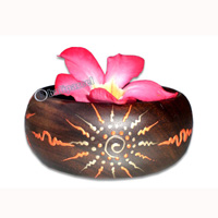 Wooden Bracelet From Sono Wood With Hand Painted.