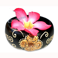 Wooden Bracelet From Sono Wood With Hand Painted.