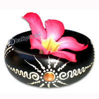 Wooden Bracelet From Sono Wood With Hand Painted.