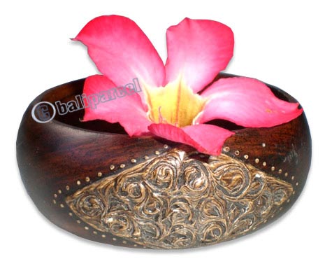 Wooden Bracelet From Sono Wood With Hand Painted.