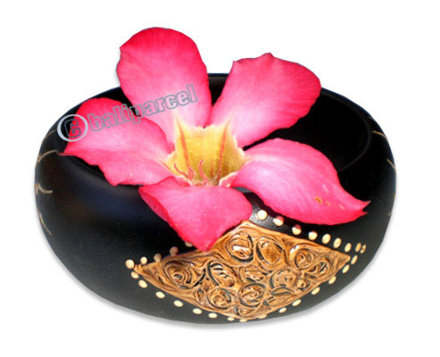 Wooden Bracelet From Sono Wood With Hand Painted.