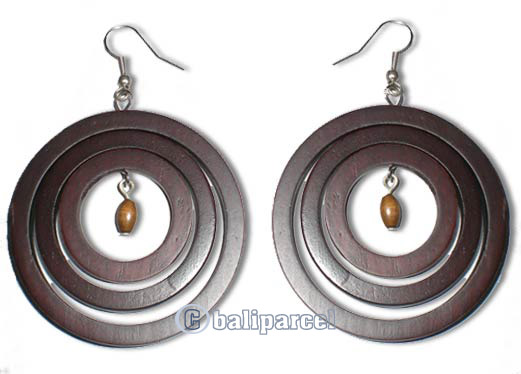 Wooden Earring From Sono Wood 