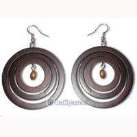Wooden Earring From Sono Wood 