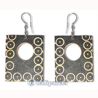 Earring Handmade With Coconut Shell