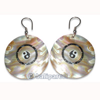 Earring, Handmade With Sea Shell