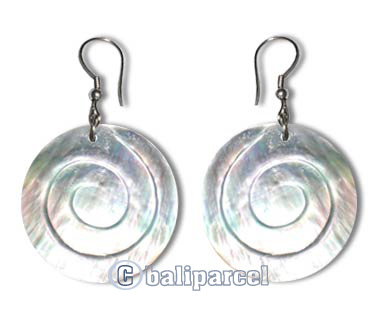 Earring, Handmade With Sea Shell