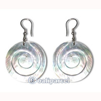 Earring, Handmade With Sea Shell