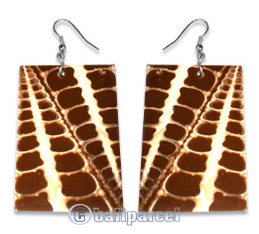 Earring, Handmade With Sea Shell