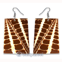 Earring, Handmade With Sea Shell