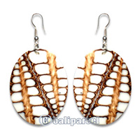 Earring, Handmade With Sea Shell
