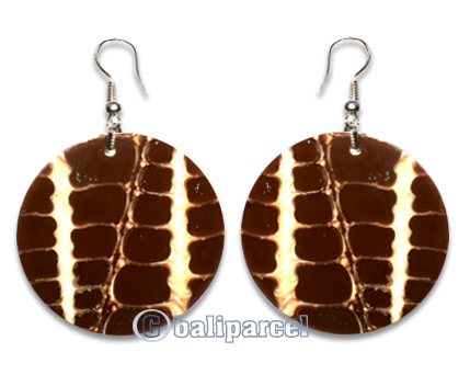 Earring, Handmade With Sea Shell