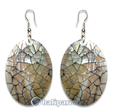 Earring, Handmade With Sea Shell