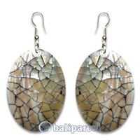 Earring, Handmade With Sea Shell