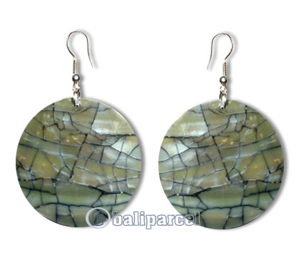 Earring, Handmade With Sea Shell