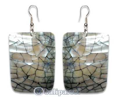 Earring, Handmade With Sea Shell