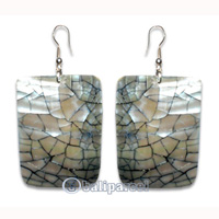 Earring, Handmade With Sea Shell