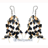 Earring, Handmade With Stone.