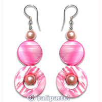 Earring, Handmade With Sea Shell  