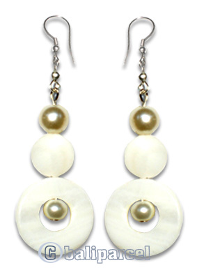 Earring, Handmade With Sea Shell  