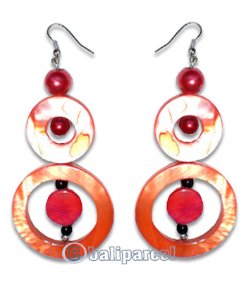 Earring, Handmade With Sea Shell  